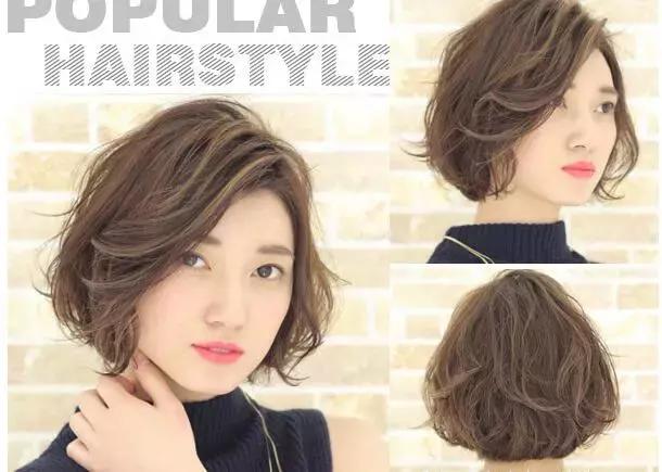 今年最流行的短发发型设计与脸型搭配女生