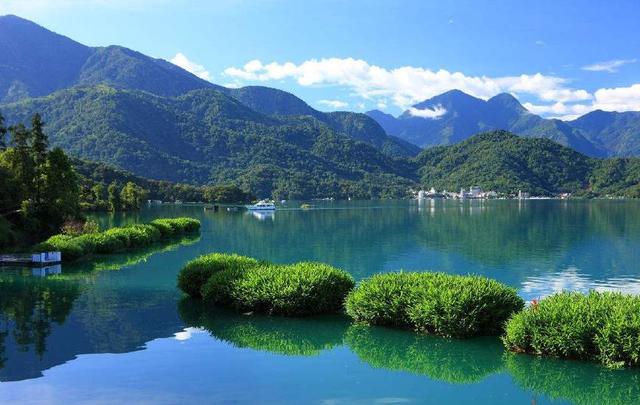日月潭台湾风景名片