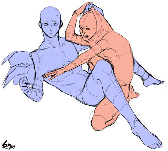 【经验】sai绘画怎么画cp动漫姿势?