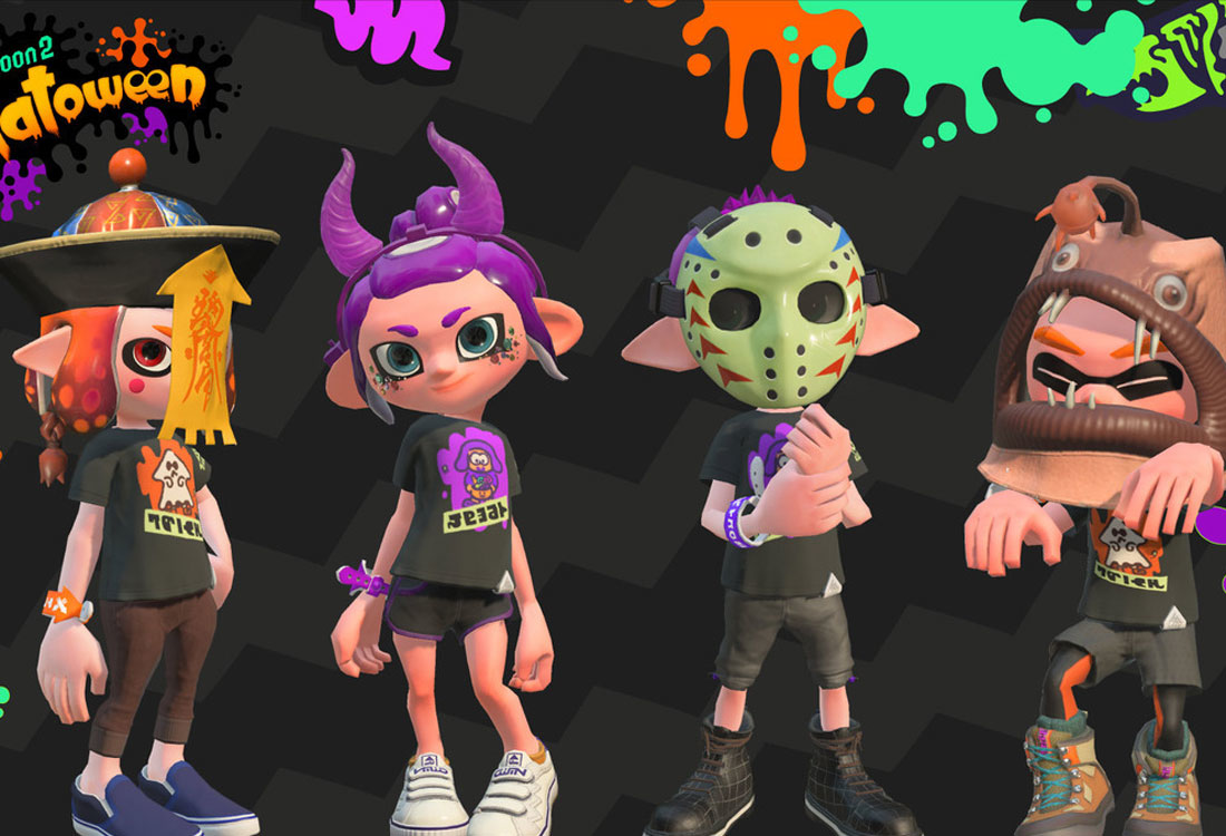 《喷射战士2》万圣节主题服饰演示