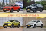 15-20万SUV车型上周热度排行揭晓，途观领跑