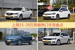 15-20万两厢车型上周热度排行揭晓，威朗领跑