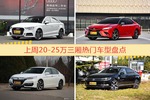 20-25万三厢车型中，奥迪A3关注度最高