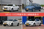 想买11-15万两厢车型，看看口碑排行榜再决定吧！