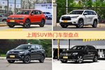 SUV车型上周热度排行揭晓，途观领跑