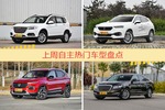 自主车型上周热度排行揭晓，哈弗H6领跑