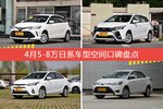 威驰FS/YARiS L致炫等，4月5-8万日系车型空间口碑汇总