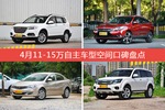 4月11-15万自主车型空间口碑数据揭晓，大家偏爱哪些车？