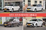 威驰FS/昕动等，4月5-8万车型空间口碑汇总