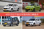 4月5万以下自主车型内饰口碑数据揭晓，大家偏爱哪些车？