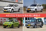 4月5万以下自主车型外观口碑数据揭晓，大家偏爱哪些车？