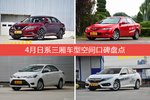 4月日系三厢车型空间好评车型盘点