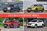 5月日系SUV车型空间好评车型盘点