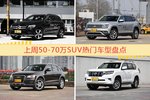 50-70万SUV车型上周热度排行揭晓，奔驰GLC级领跑