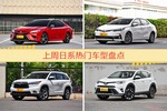 一周日系车型热度排行出炉，凯美瑞夺冠