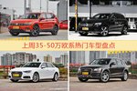 一周35-50万欧系车型热度排行出炉，途观夺冠