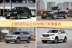 50万以上SUV车型上周热度排行揭晓，奔驰GLC级领跑