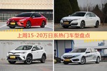 15-20万日系车型上周热度排行揭晓，凯美瑞领跑