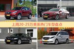 20-25万美系车型上周热度排行揭晓，昂科威领跑