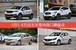 哈弗H1/海马S5等，5月5-8万自主车型内饰口碑汇总