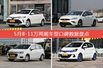 5月8-11万两厢车型口碑排行揭晓，威驰FS领跑