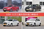 5月8-11万三厢车型外观好评车型盘点