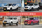 车主眼中空间大的5-8万SUV车型排行榜，哪些车型能上榜？