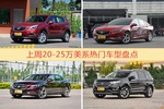 20-25万美系车型上周热度排行揭晓，昂科威领跑
