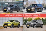 车主眼中空间大的20-25万SUV车型排行榜，哪些车型能上榜？