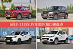 6月8-11万SUV车型外观口碑数据揭晓，大家偏爱哪些车？