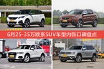 6月25-35万欧系SUV车型内饰好评车型盘点