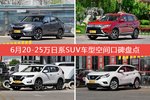 6月20-25万日系SUV车型空间口碑数据揭晓，大家偏爱哪些车？