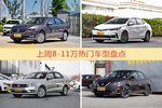 8-11万车型上周热度排行揭晓，朗逸领跑