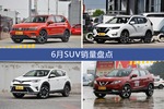 途观/奇骏等6月SUV车型销量汇总