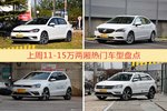 11-15万两厢车型中，高尔夫关注度最高