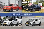 6月20-25万车型销量数据揭晓，用户愿意为哪些车买单？