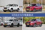 6月自主SUV热销车型盘点