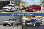 捷达/科沃兹等6月5-8万三厢车型销量汇总