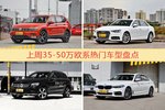 35-50万欧系车型上周热度排行揭晓，途观领跑