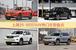 35-50万SUV车型中，途观关注度最高