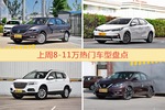 8-11万车型上周热度排行揭晓，朗逸领跑