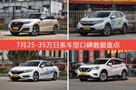 7月25-35万日系车型口碑排行出炉，UR-V夺冠
