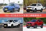 7月5-8万自主SUV车型口碑排行揭晓，名爵ZS领跑