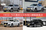 7月50-70万德系SUV车型口碑排行出炉，途昂夺冠