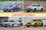 一周热度排行：本田旗下车型中雅阁、XR-V、思域位列三甲