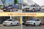 一周8-11万欧系车型热度排行出炉，朗逸夺冠
