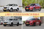 一周11-15万自主SUV车型热度排行出炉，哈弗H6夺冠