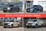 8月20-25万日系车型内饰口碑数据揭晓，大家偏爱哪些车？