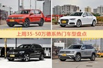 35-50万德系车型中，途观关注度最高