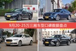 20-25万三厢车型车主综合评分排行榜，起亚K5新能源登顶！